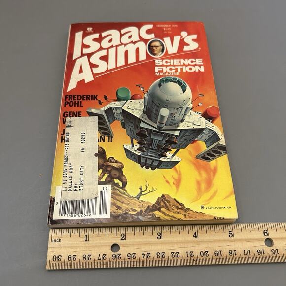 Isaac Asimov's Science Fiction Magazine Lot Mixed Year 1979-1980 Lot Of 5 “READ” - Picture 14 of 14